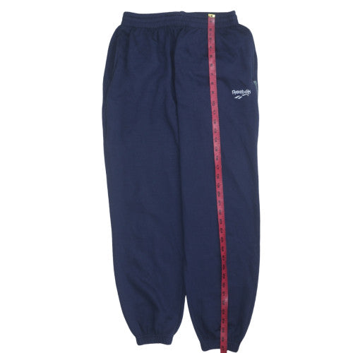Womens UK Size 14 Reebok Relaxed Fit Jogger Blue Trousers