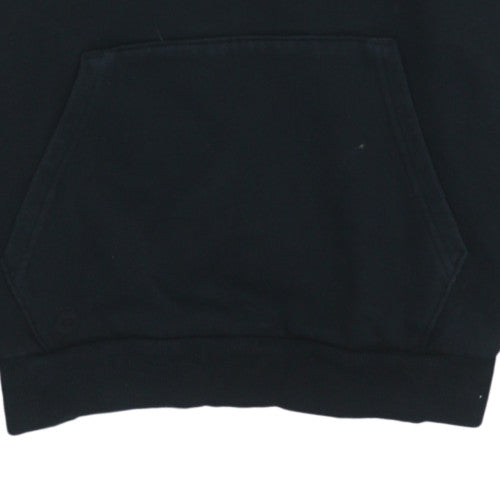Mens UK Size M PUMA Black Pullover Hoodie