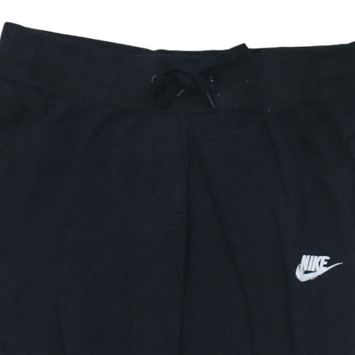Mens UK Size S Nike Regular Fit Jogger Black Trousers