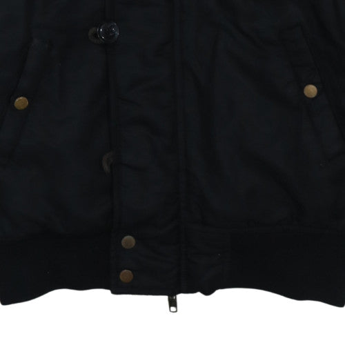 Womens UK Size S Colloseum Black Puffer Jacket