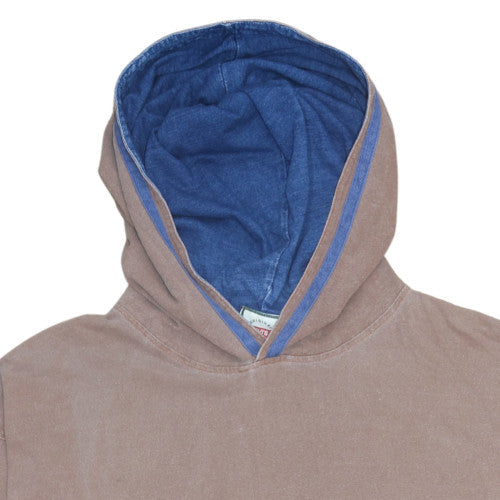 Mens UK Size XL Levi's Brown Pullover Hoodie