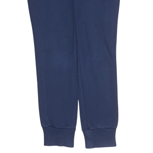 Womens UK Size 8 PUMA Regular Fit Jogger Blue Trousers