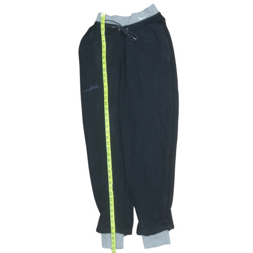 Mens UK Size M Nike Regular Fit Jogger Black Trousers