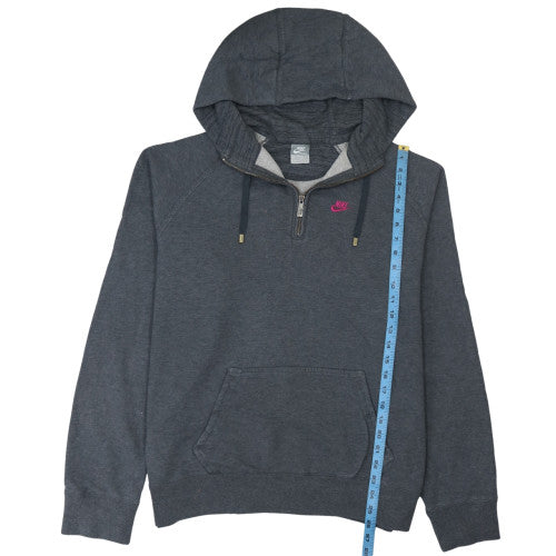 Womens UK Size XL Nike Grey Pullover Hoodie