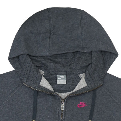 Womens UK Size XL Nike Grey Pullover Hoodie