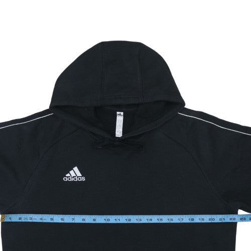 Mens UK Size L adidas Black Pullover Hoodie