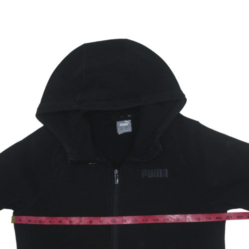 Mens UK Size M PUMA Black Full Zip Hoodie