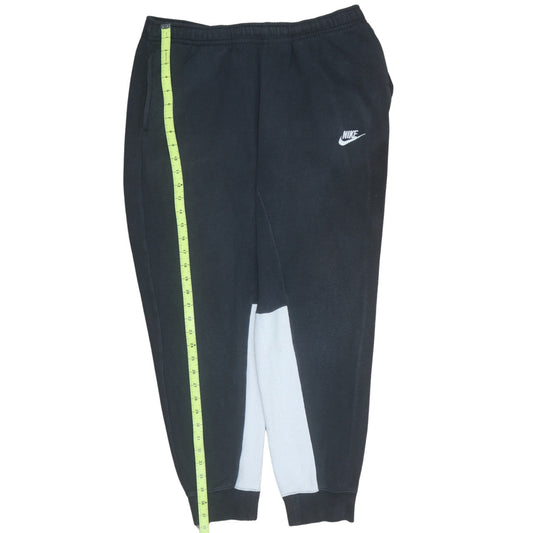 Mens UK Size L Nike Regular Fit Jogger Black Trousers