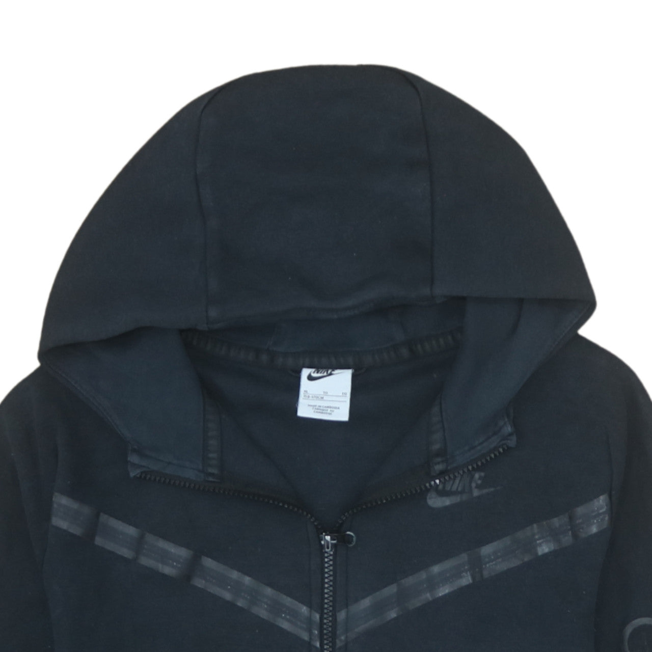Boys UK Size XL Nike Black Full Zip Hoodie
