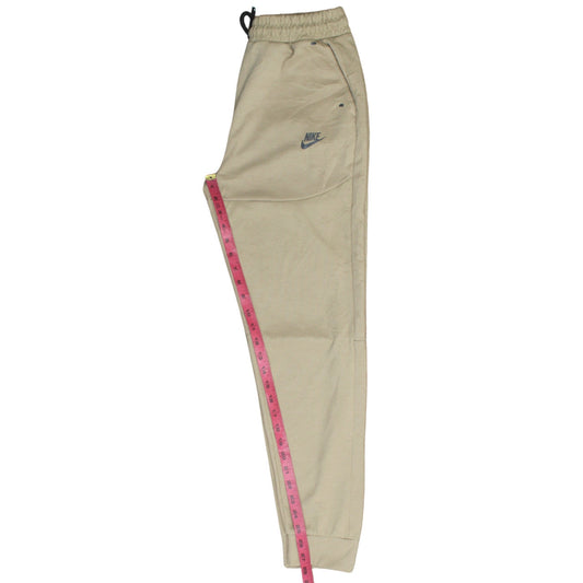 Mens UK Size M Nike Regular Fit Jogger Beige Trousers