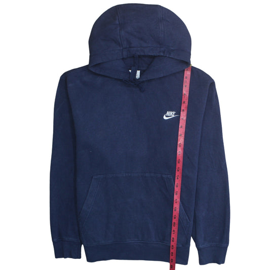 Mens UK Size M Nike Blue Pullover Hoodie