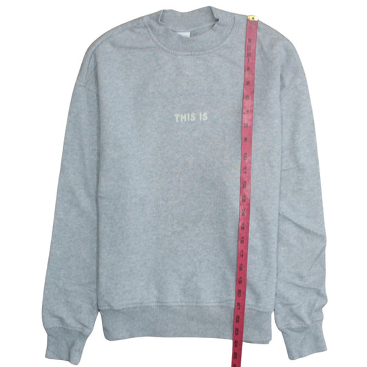 Mens UK Size S Boss Grey Pullover Sweatshirt