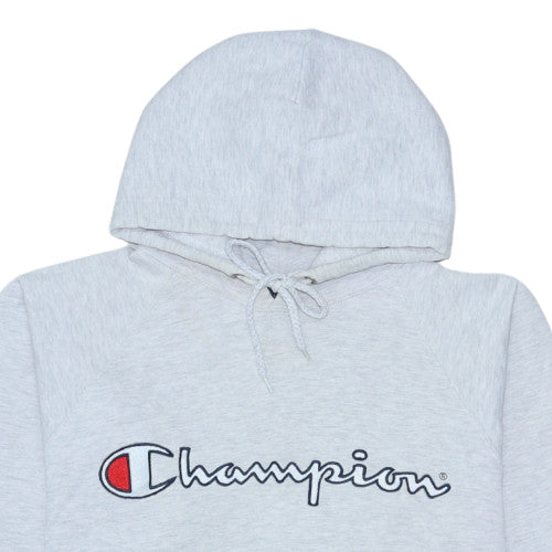 Mens UK Size M Champion Grey Pullover Hoodie