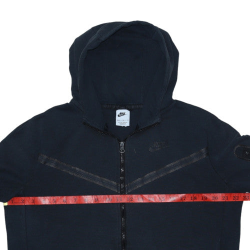 Womens UK Size XL Nike Black Full Zip Hoodie