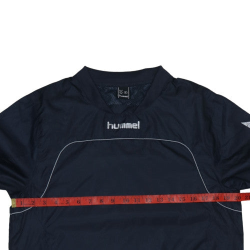 Mens UK Size S Hummel Blue Football Running & Jogging Gym & Training Casual