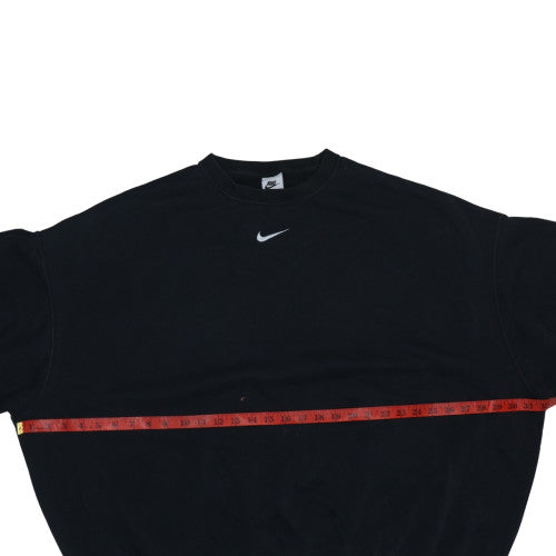 Womens UK Size M Nike Black Pullover Sweatshirt