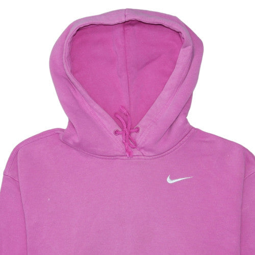 Womens UK Size XS Nike Pink Pullover Hoodie