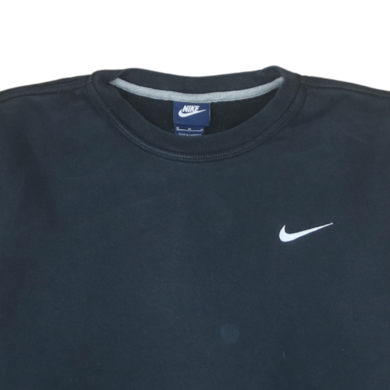 Mens UK Size M Nike Black Pullover Sweatshirt