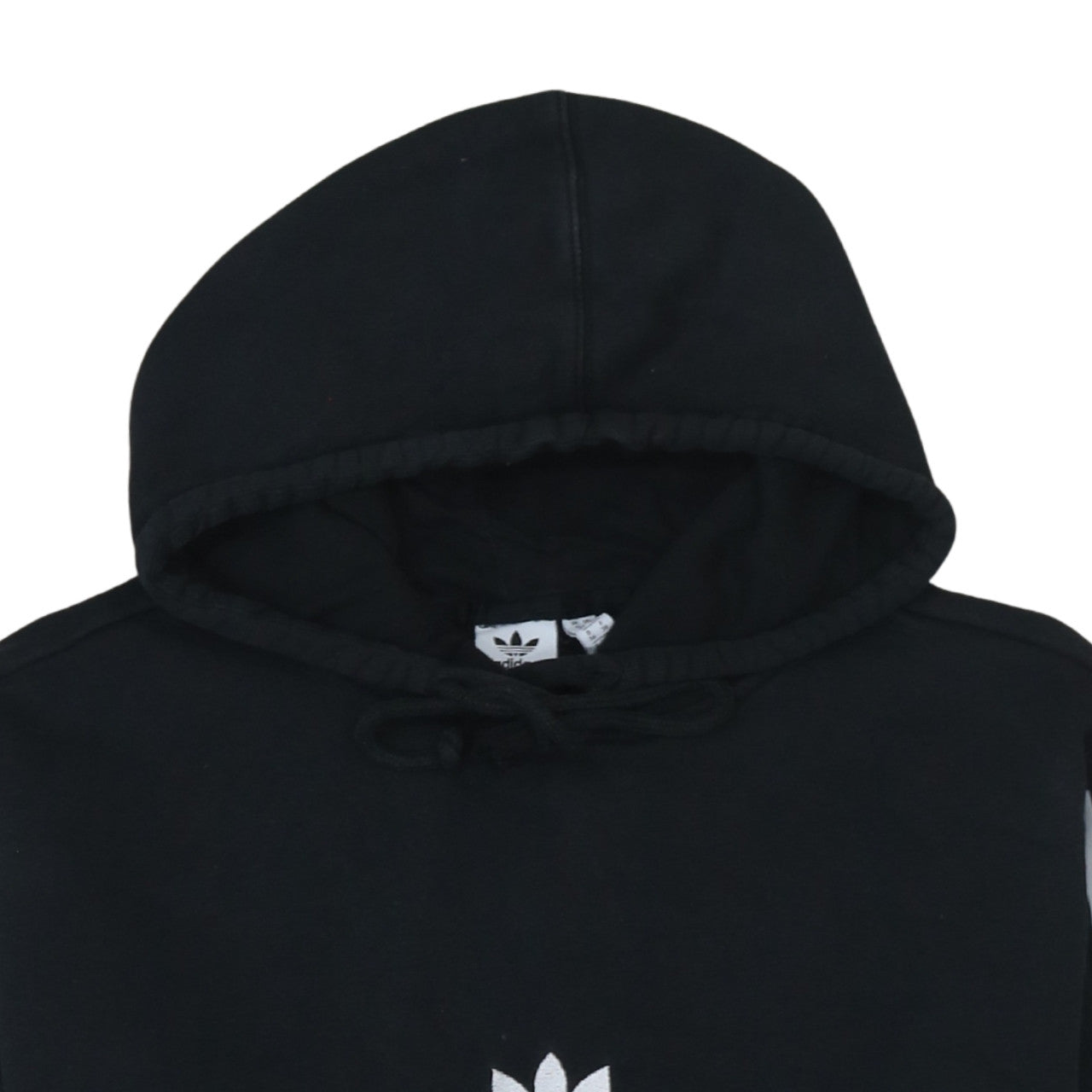 Womens UK Size 10 adidas Black Pullover Hoodie