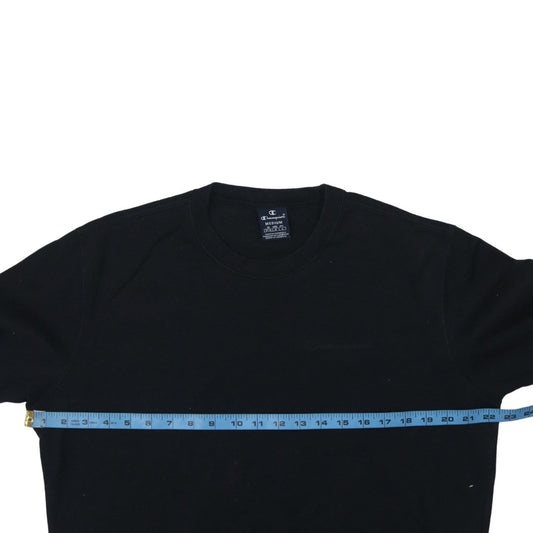 Mens UK Size M Champion Black Pullover Sweatshirt