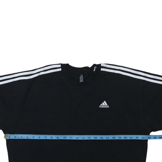 Womens UK Size M adidas Black Pullover Sweatshirt
