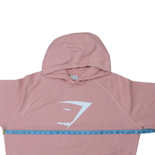 Womens UK Size 2XL Gymshark Pink Pullover Hoodie
