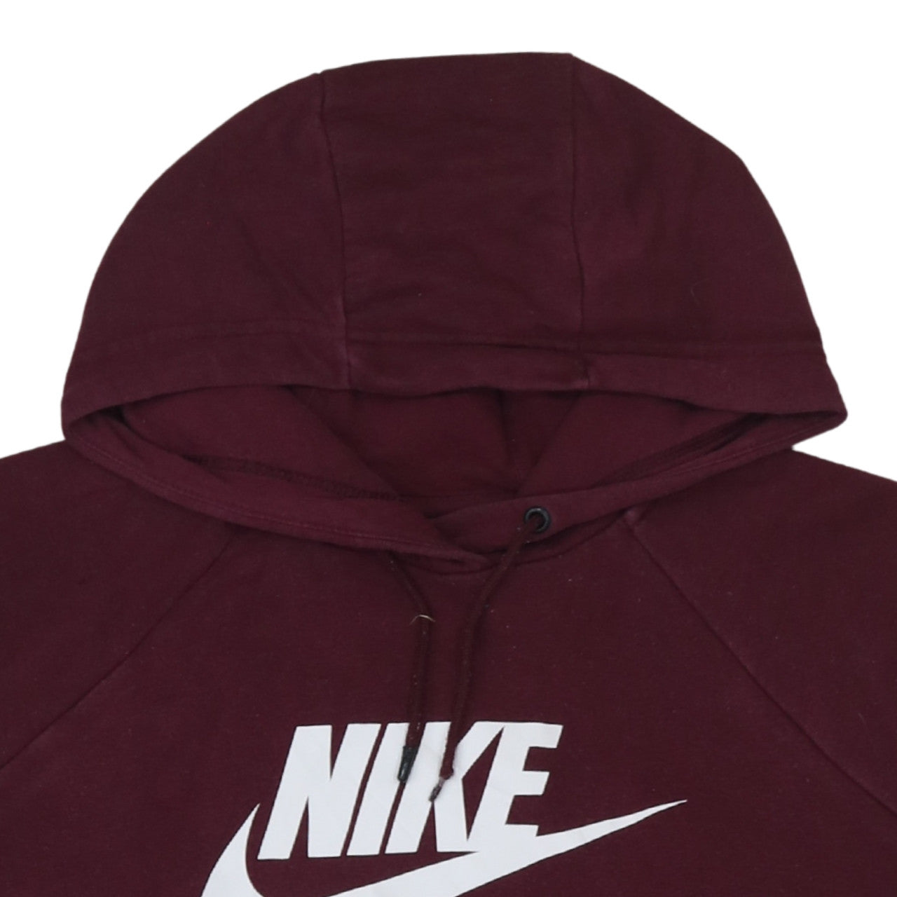 Mens UK Size L Nike Red Pullover Hoodie