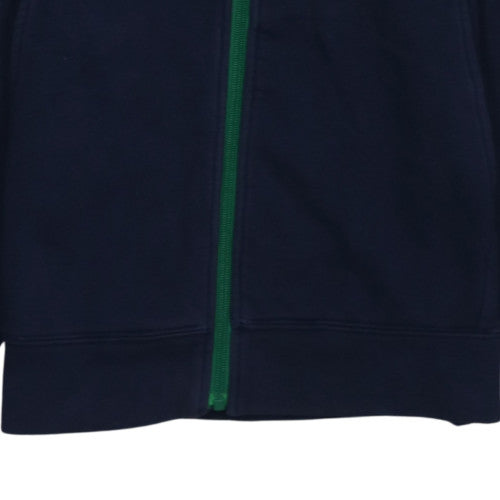 Womens UK Size 10 Canterbury Blue Full Zip Hoodie