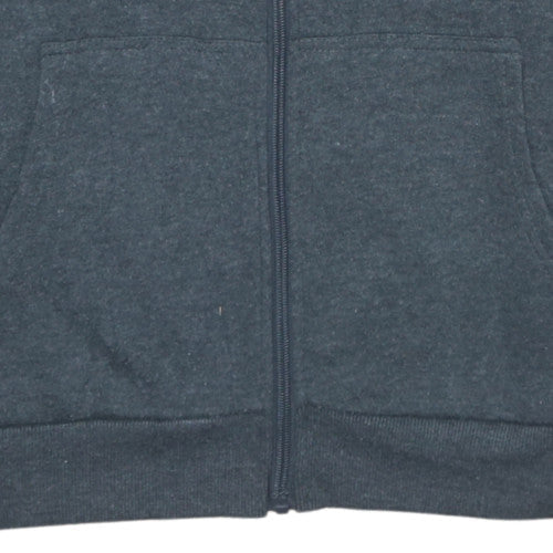 Mens UK Size M Lee Cooper Grey Full Zip Hoodie