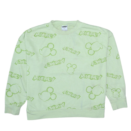 Womens UK Size XL Primark Green Pullover Sweatshirt