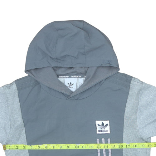 Mens UK Size S adidas Grey Pullover Hoodie