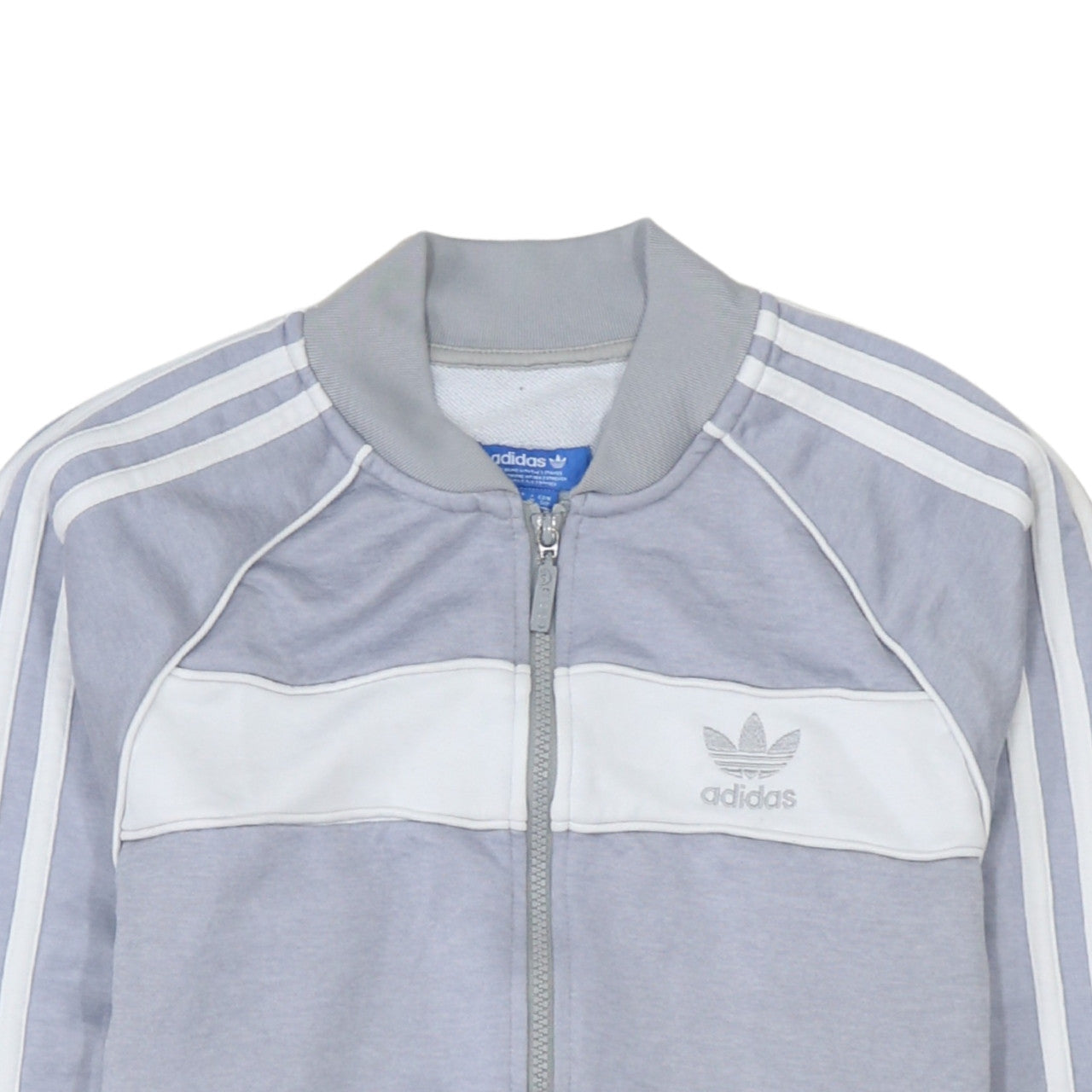Mens UK Size S adidas Grey Full Zip Sweatshirt