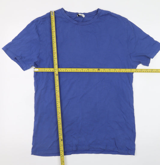 Mens UK Size L Reiss Blue T-Shirt
