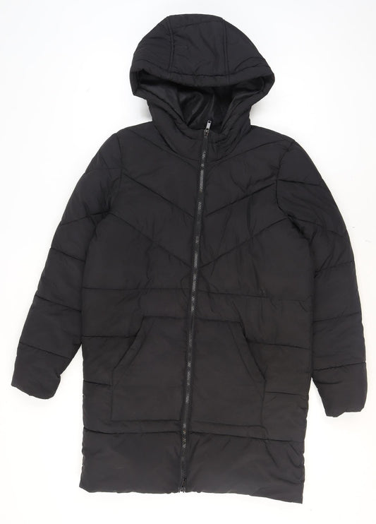 Womens UK Size M Noisy may Black Puffer Jacket