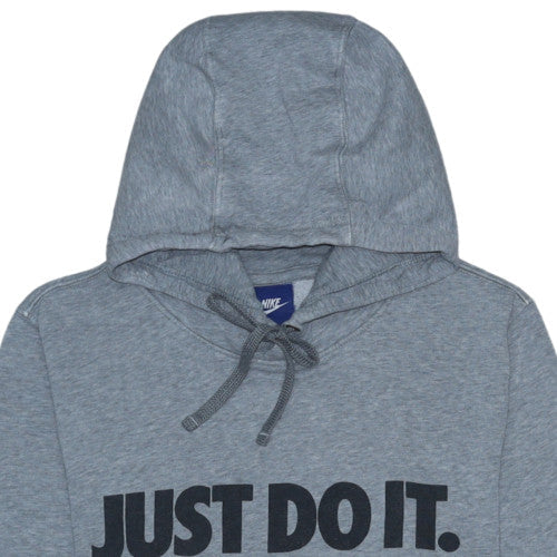 Mens UK Size XS Nike Grey Pullover Hoodie