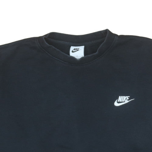 Womens UK Size M Nike Black Pullover Sweatshirt