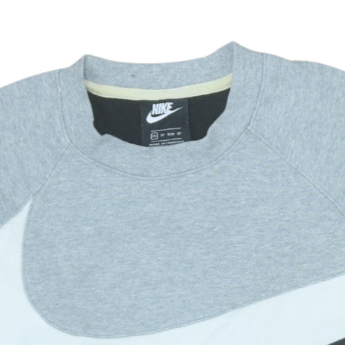 Mens UK Size XS Nike Grey Pullover Sweatshirt