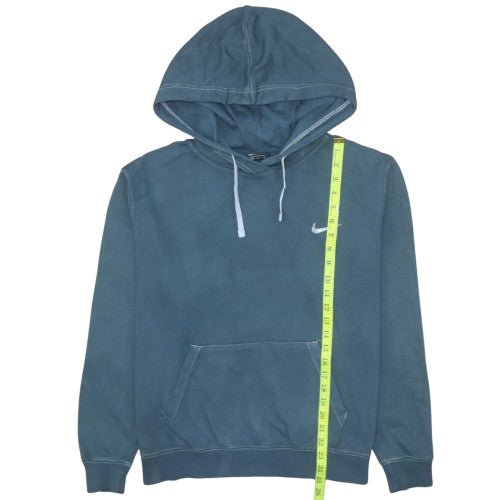 Womens UK Size M Nike Blue Pullover Hoodie