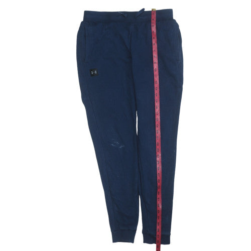 Mens UK Size L Under armour Regular Fit Jogger Blue Trousers