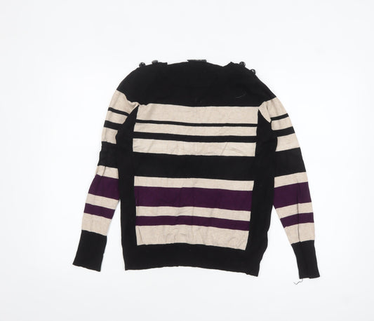 Womens UK Size 12 Wallis Black Pullover Jumper