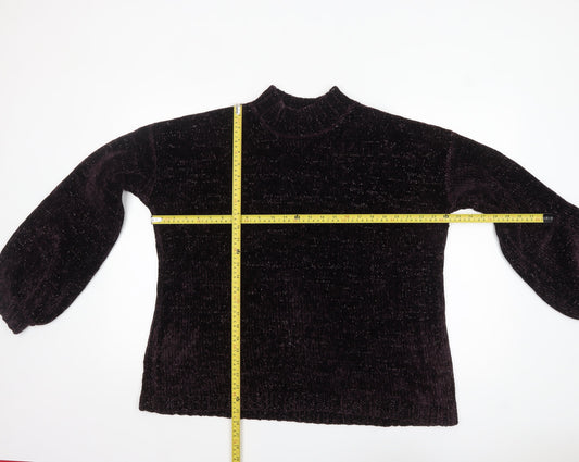 Womens UK Size L NEXT Purple Pullover Jumper