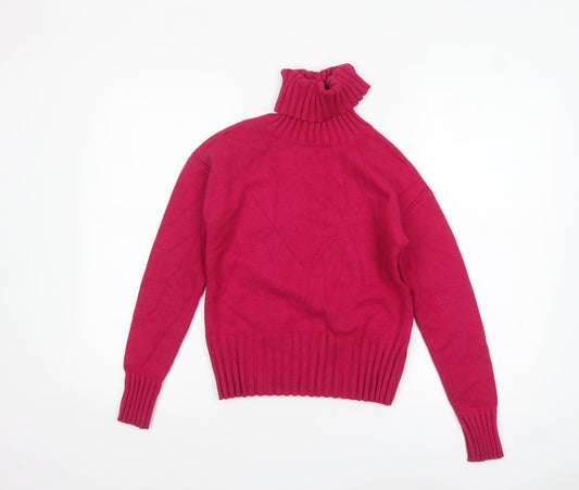 Womens UK Size 2XS Banana Republic Red Pullover Jumper