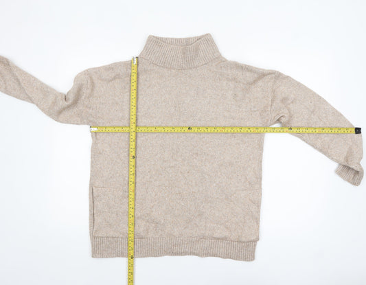 Womens UK Size 14 NEXT Beige Pullover Jumper