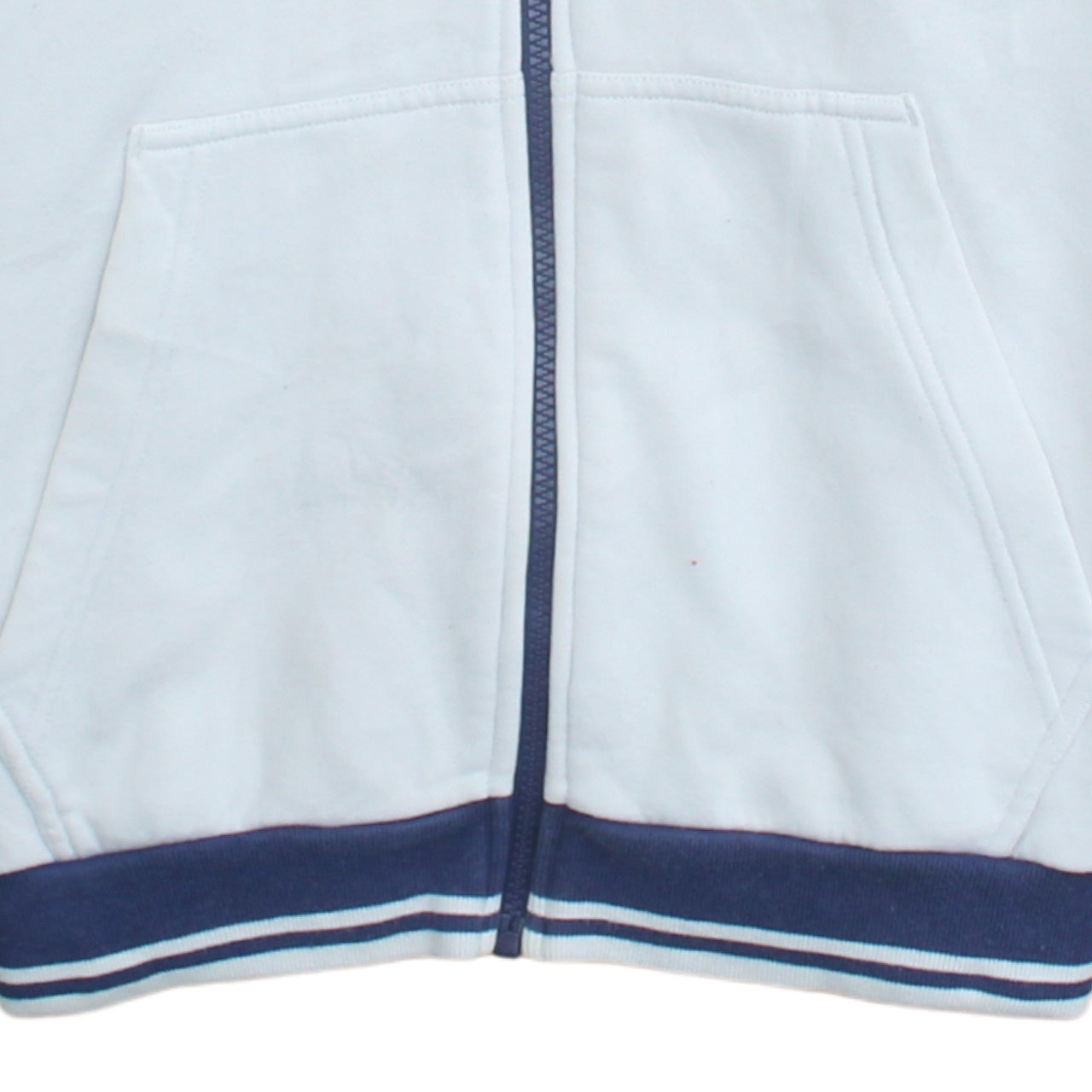 Mens UK Size M Nike Blue Full Zip Hoodie