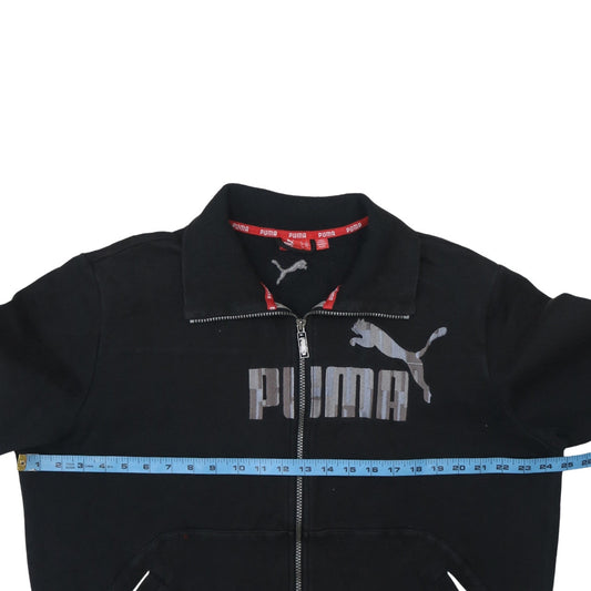 Mens UK Size L PUMA Black Gym & Training Running & Jogging Football Jacket