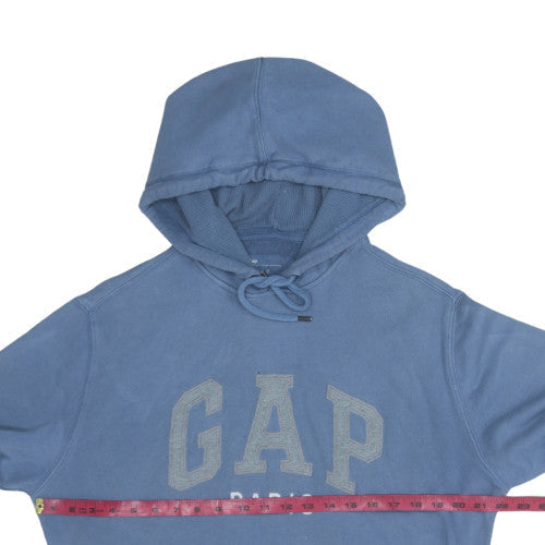 Mens UK Size M Gap Blue Pullover Hoodie