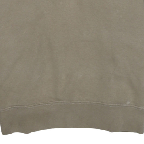 Womens UK Size L Nike Beige Pullover Sweatshirt