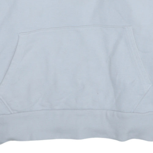 Womens UK Size 2XS Levi's White Pullover Hoodie
