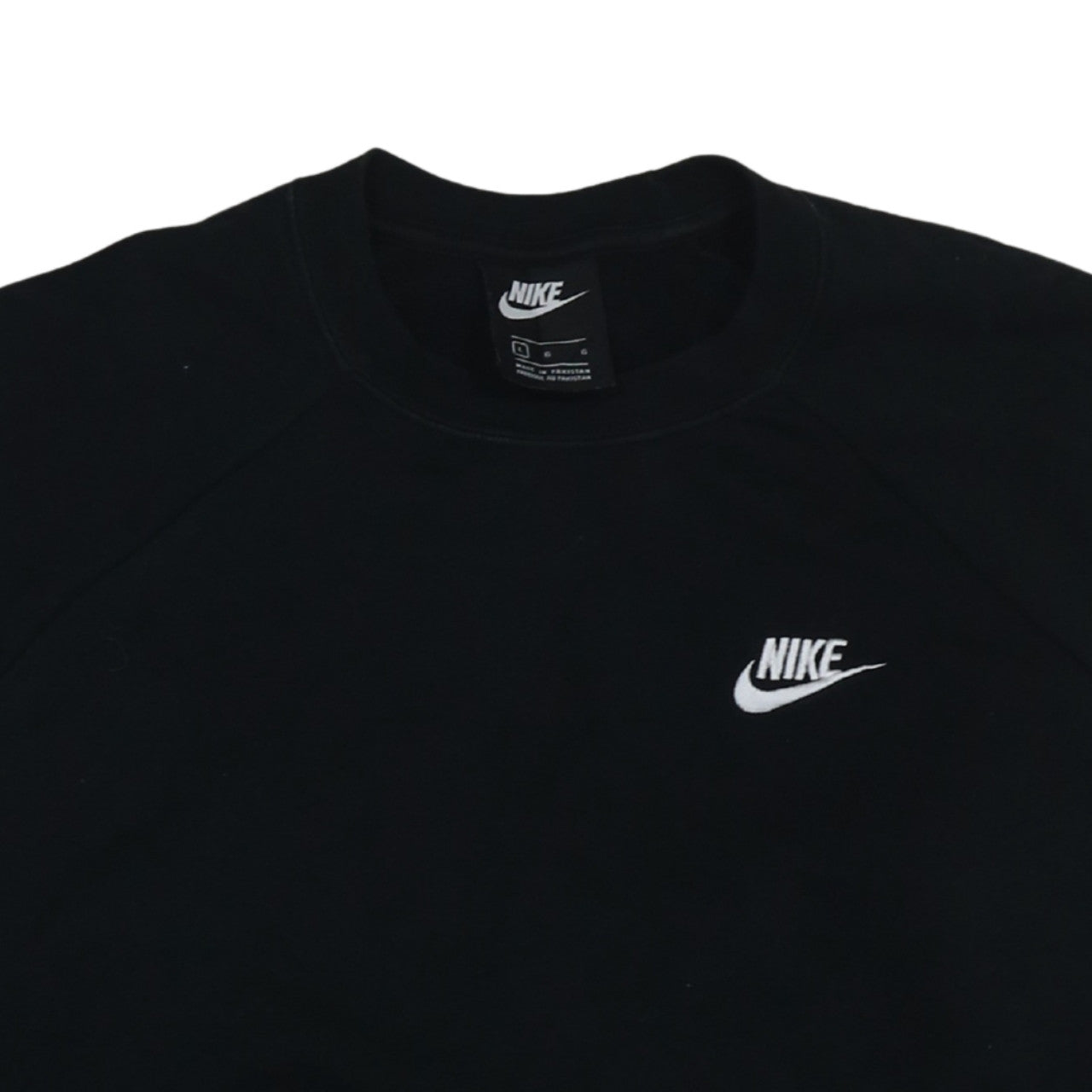 Mens UK Size L Nike Black Pullover Sweatshirt