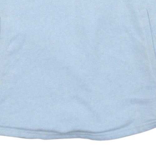 Additional view of Under Armour boys’ blue short sleeve pullover hoodie, size XL, 158-170cm